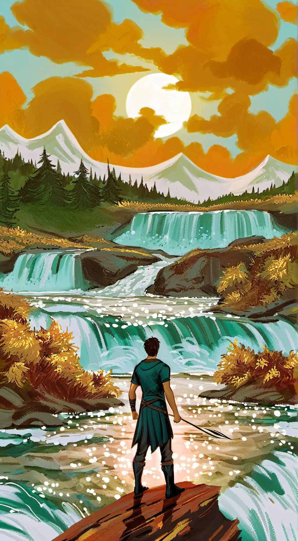 ai character: Percy Jackson  background