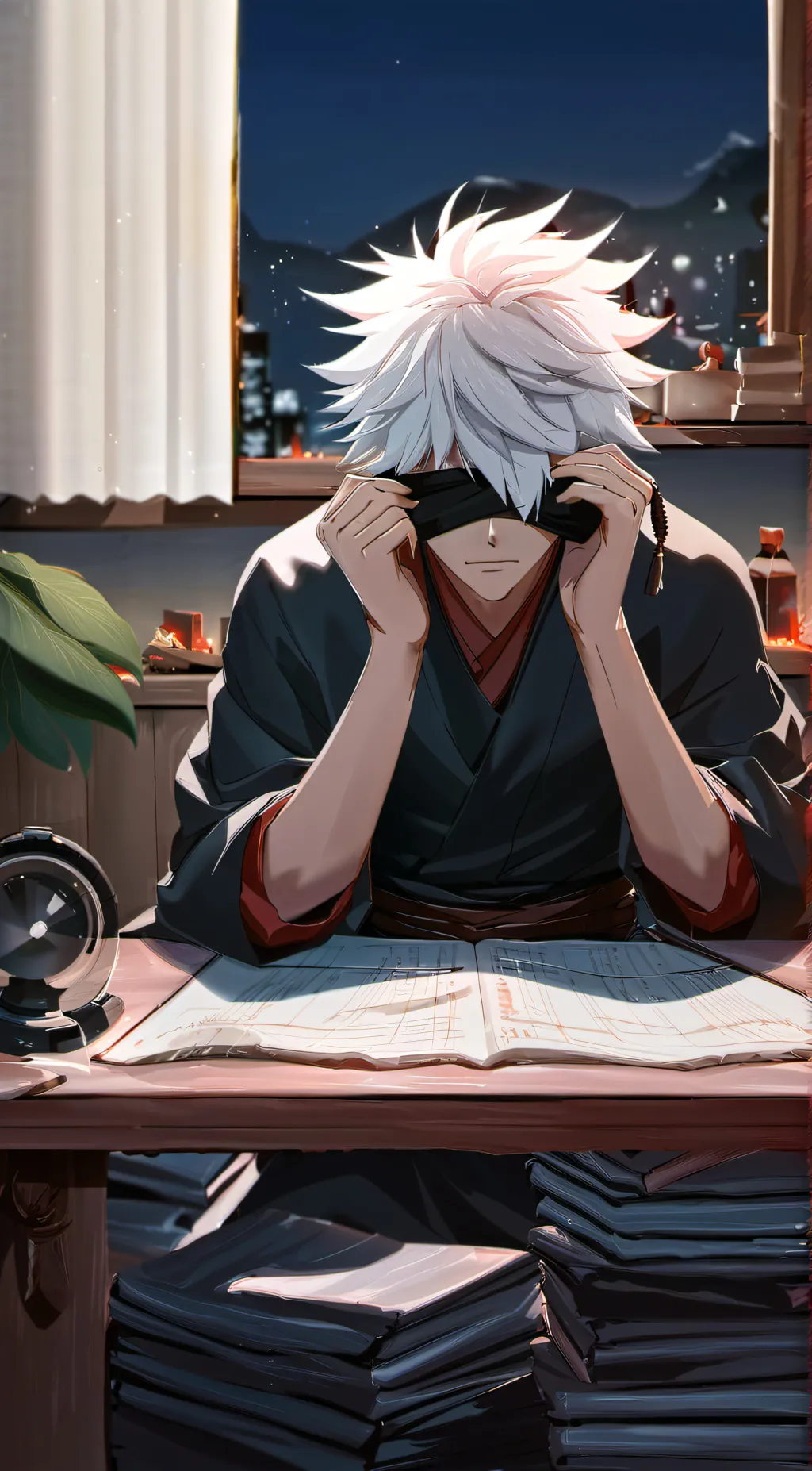 ai character: Gojo background