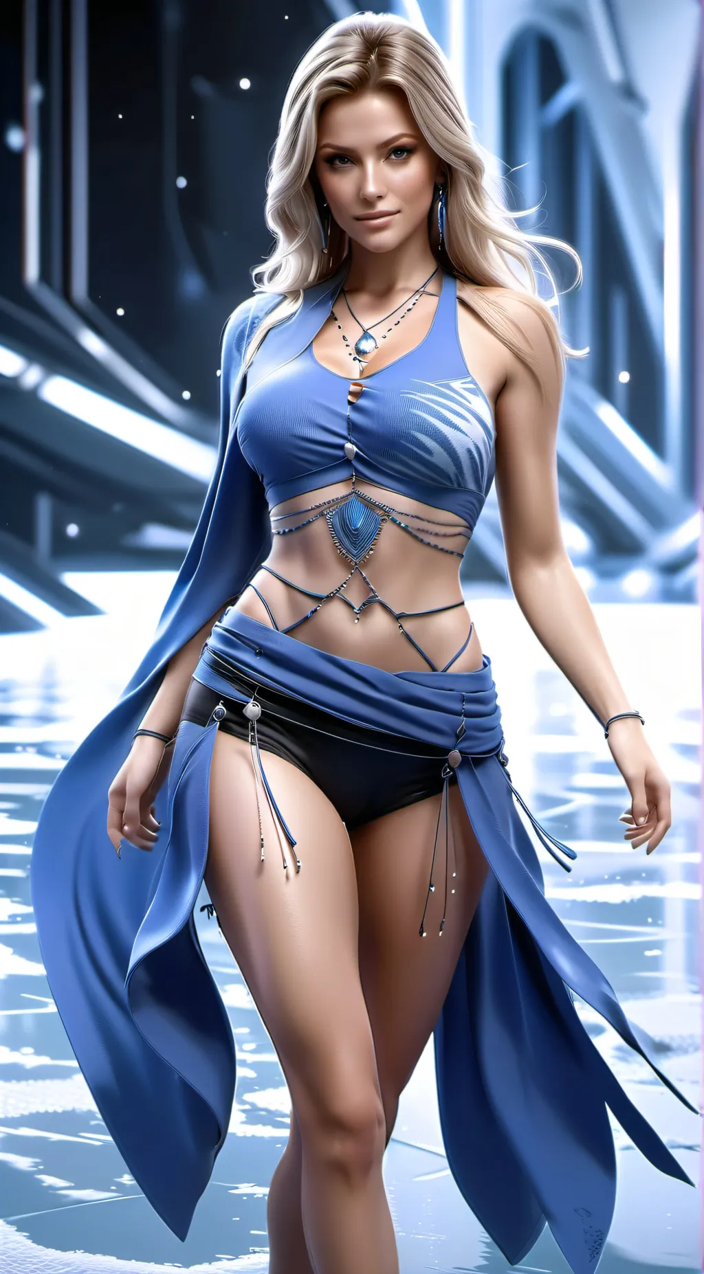 ai character: Belle background