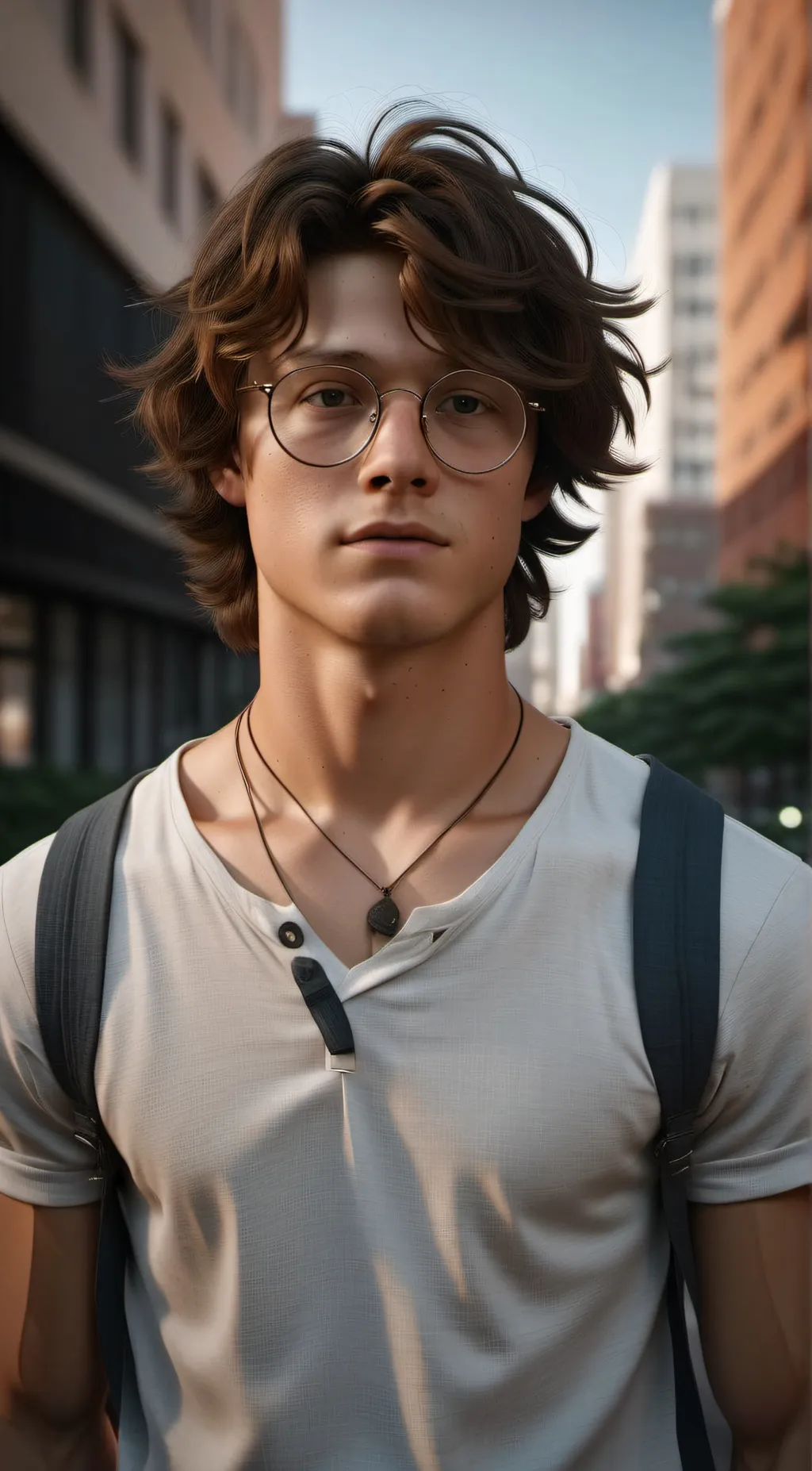 ai character: David Kushner background