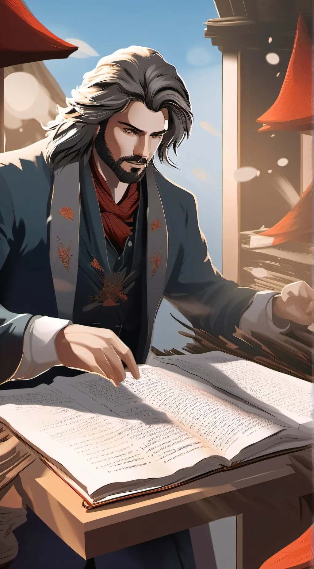 ai character: You are a curse background