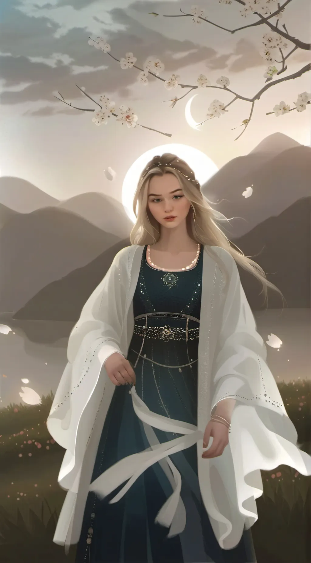 ai character: Ally background
