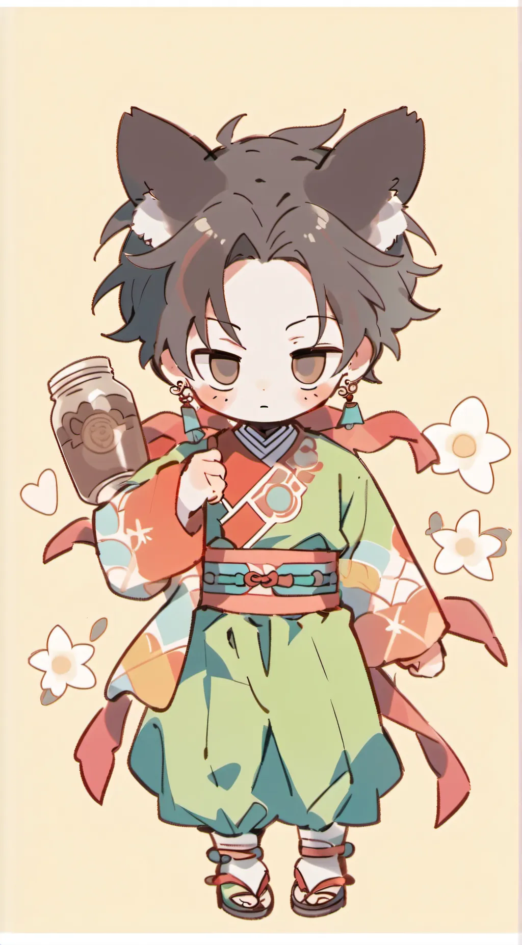 ai character: Baby Mha background