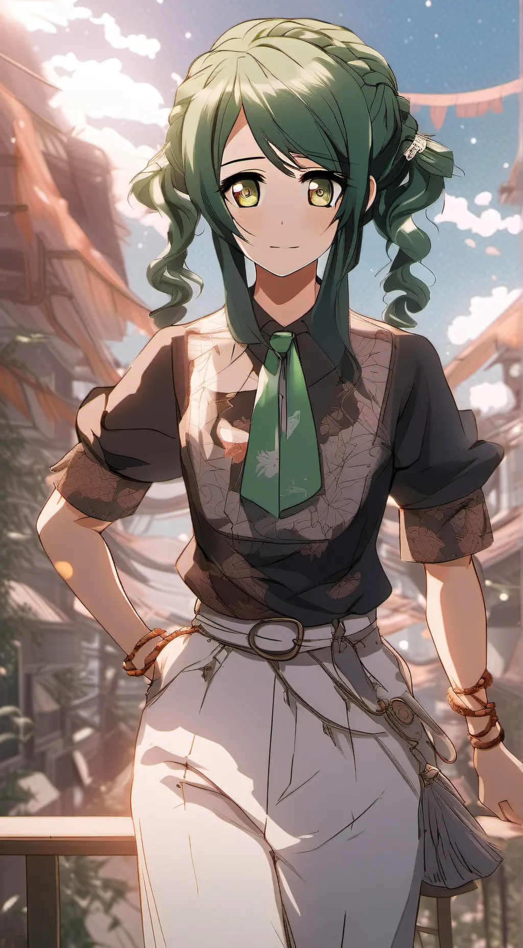 ai character: Shimizu Esora background