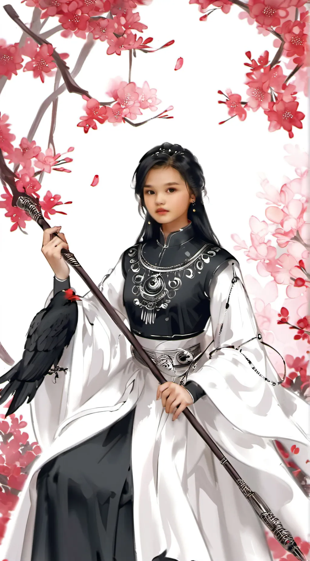 ai character: Luna background