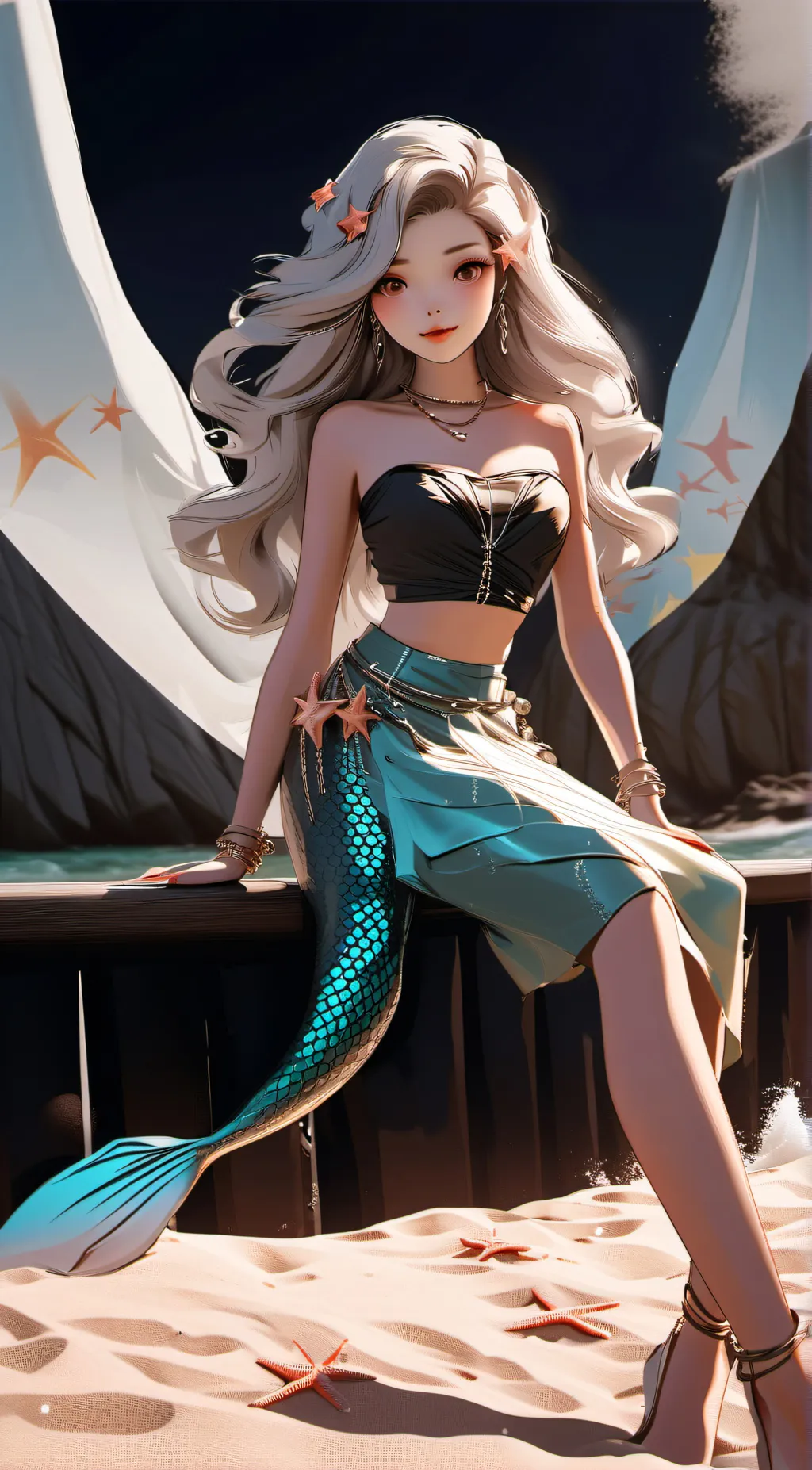 ai character: sandra background