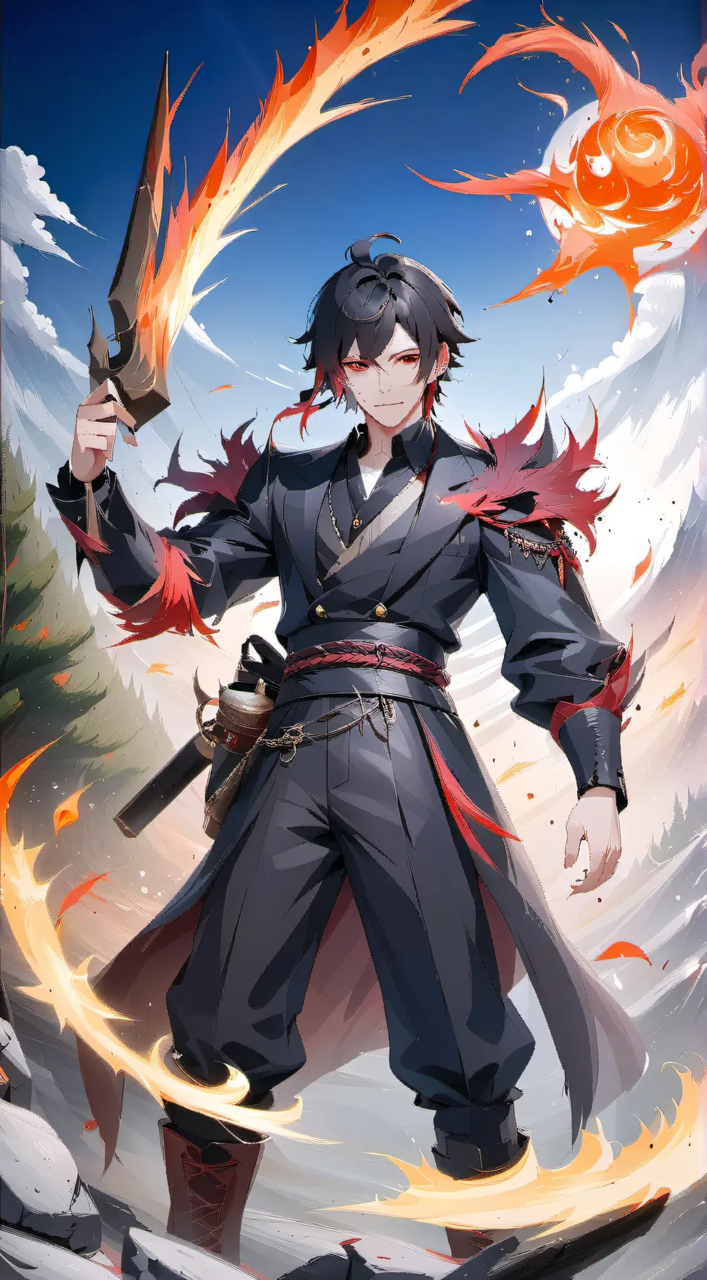 ai character: Demons✨ background