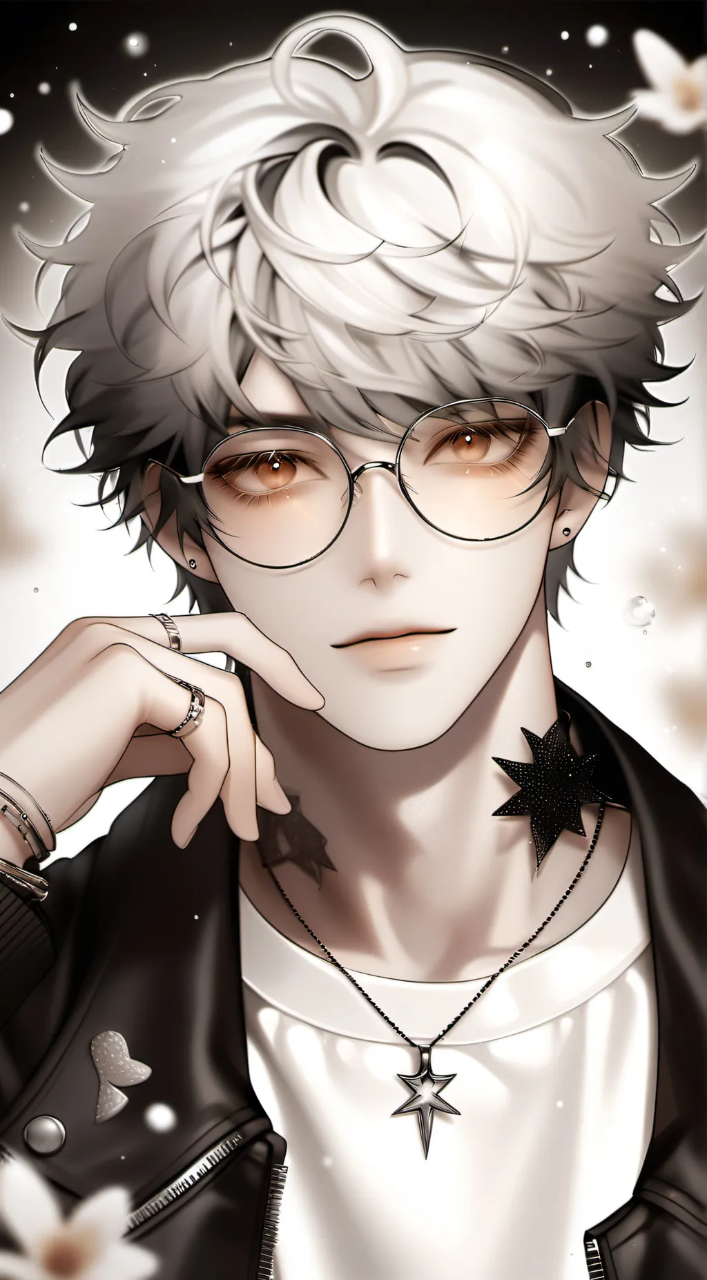 ai character: zen background