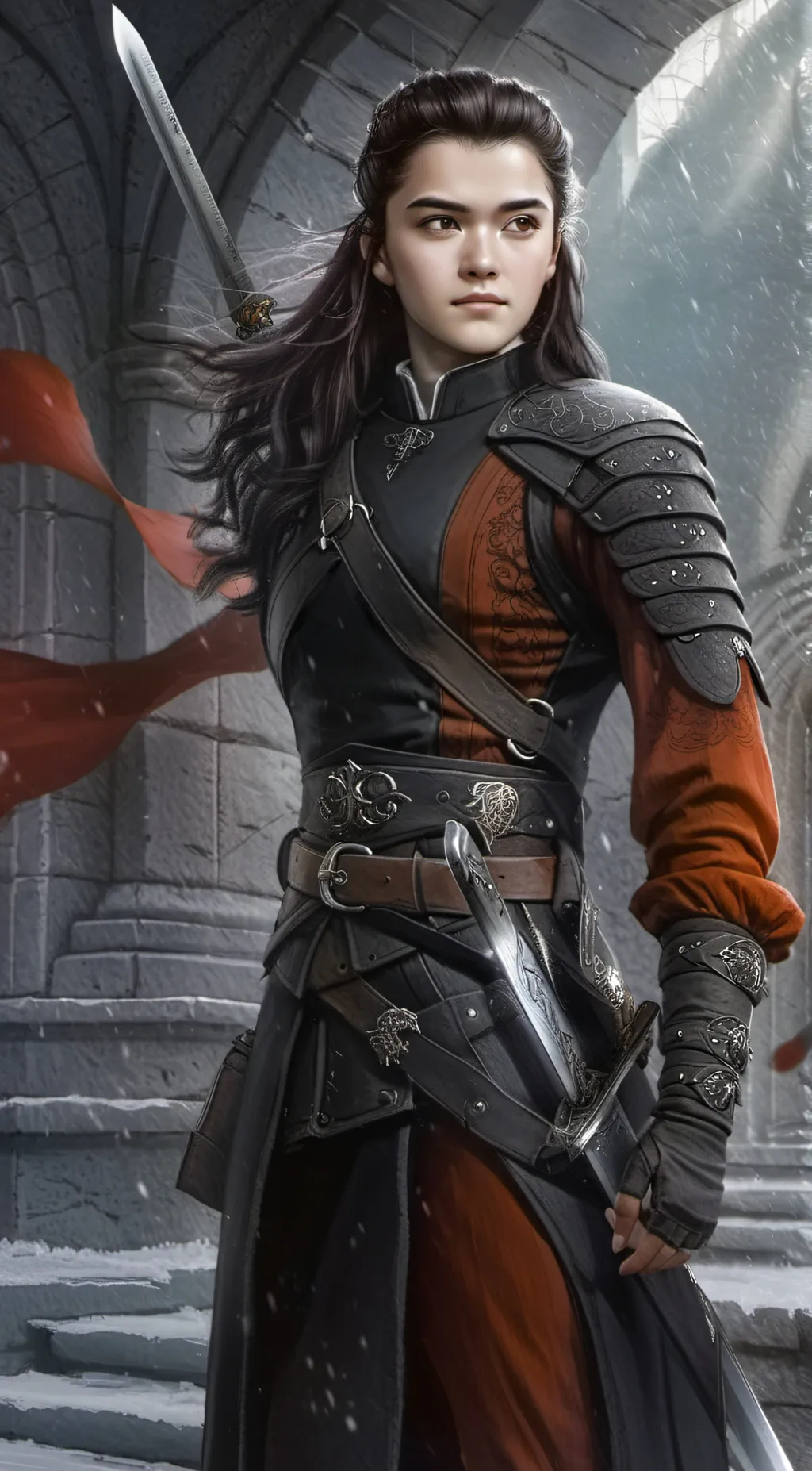 ai character: Evelyn background