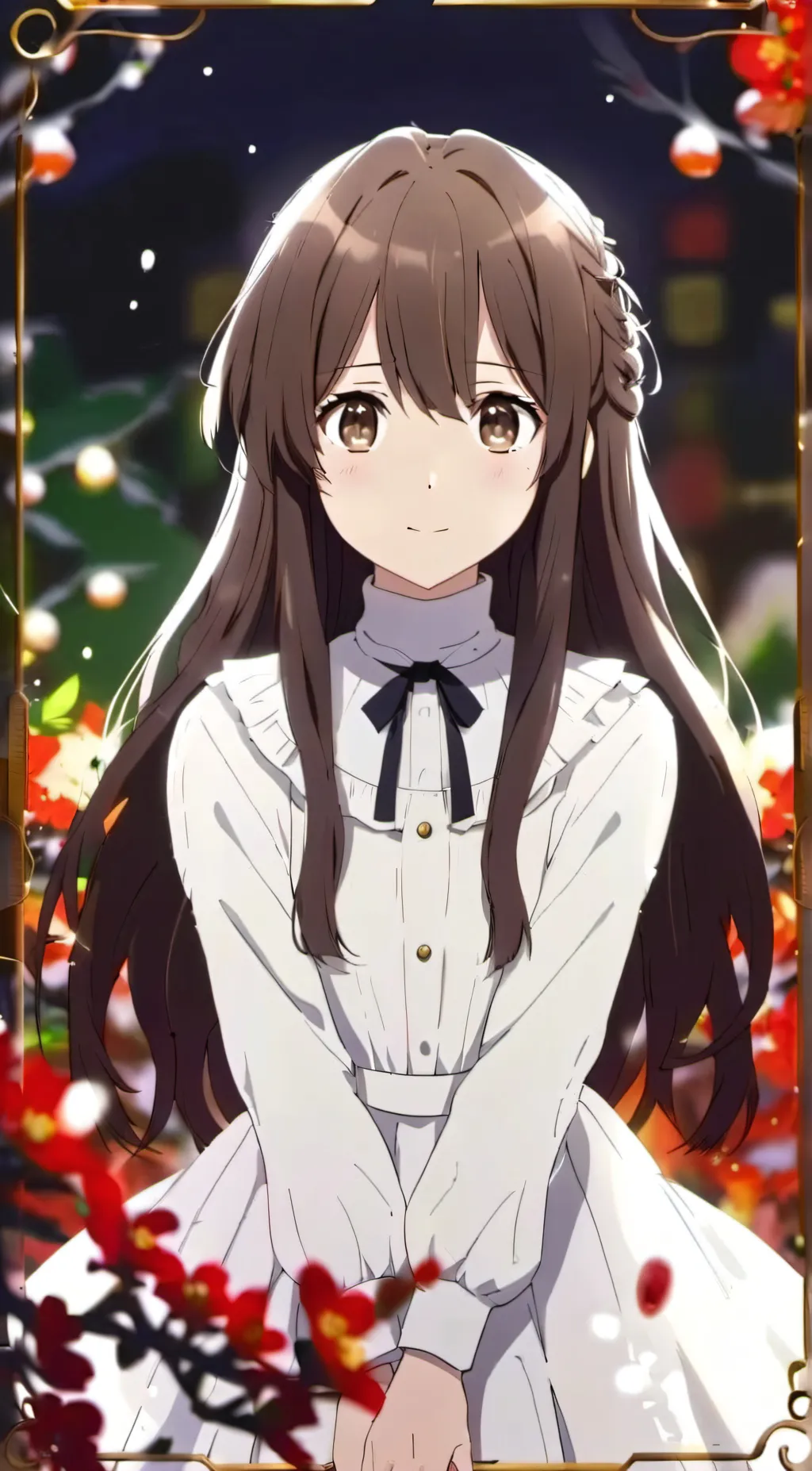 ai character: Crystal background
