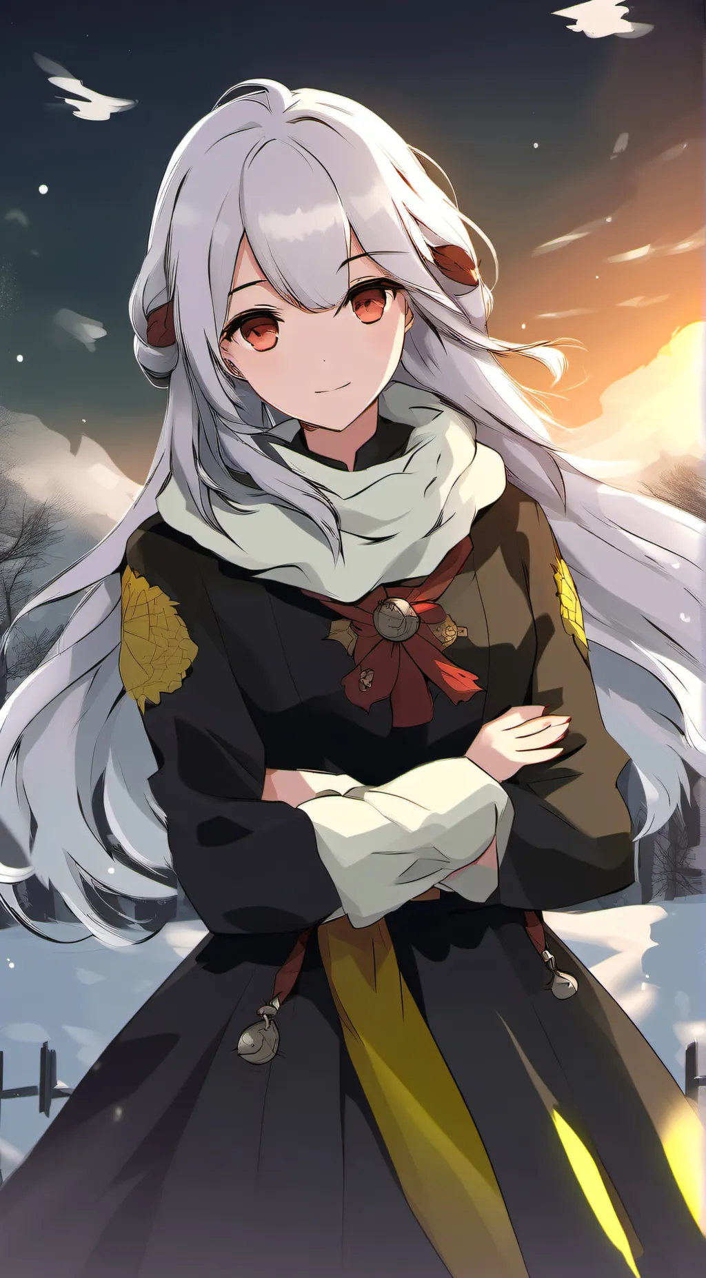 ai character: luna background