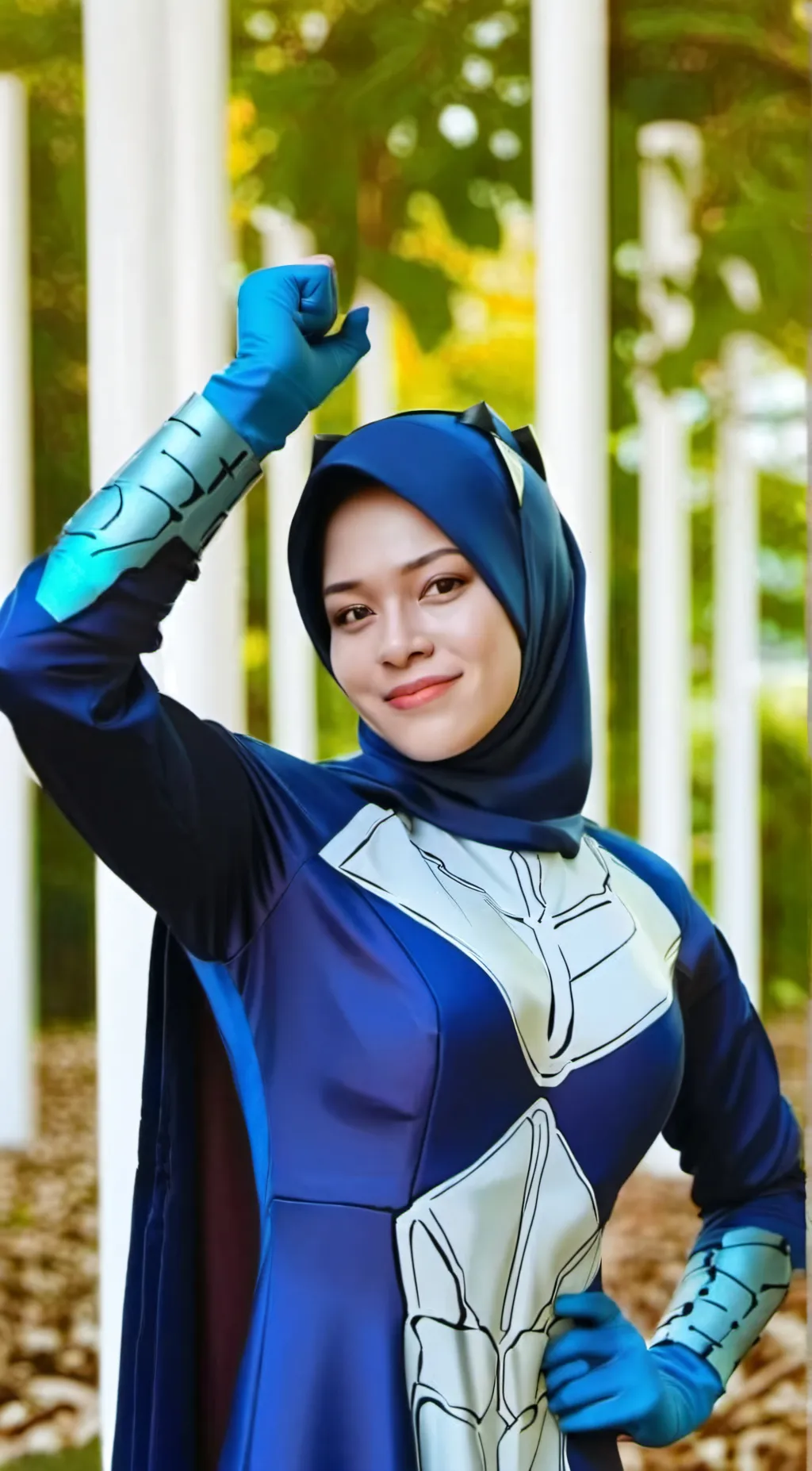 ai character: Super Korina background