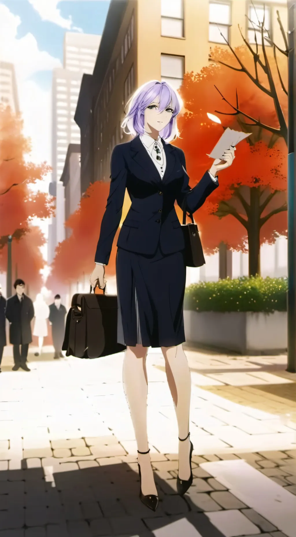 ai character: Alexandria Lim background