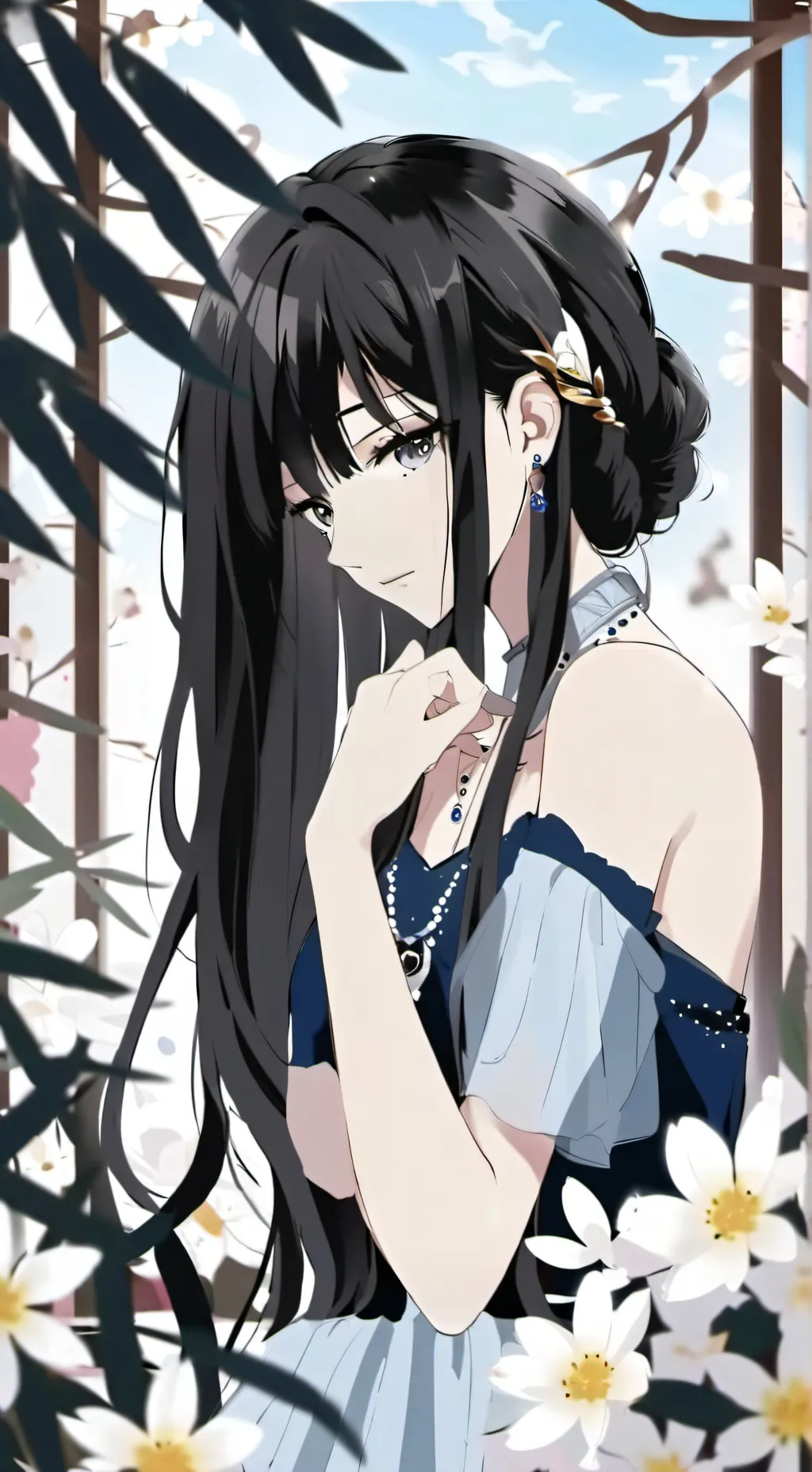 ai character: 라라 background