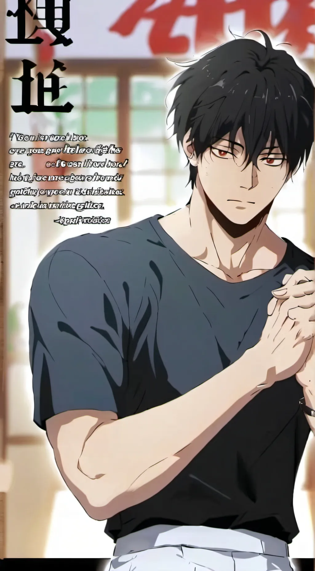 ai character: Toji Fushiguro background