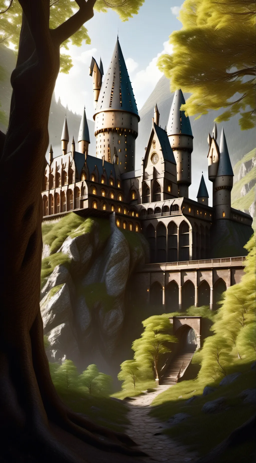ai character: andah background