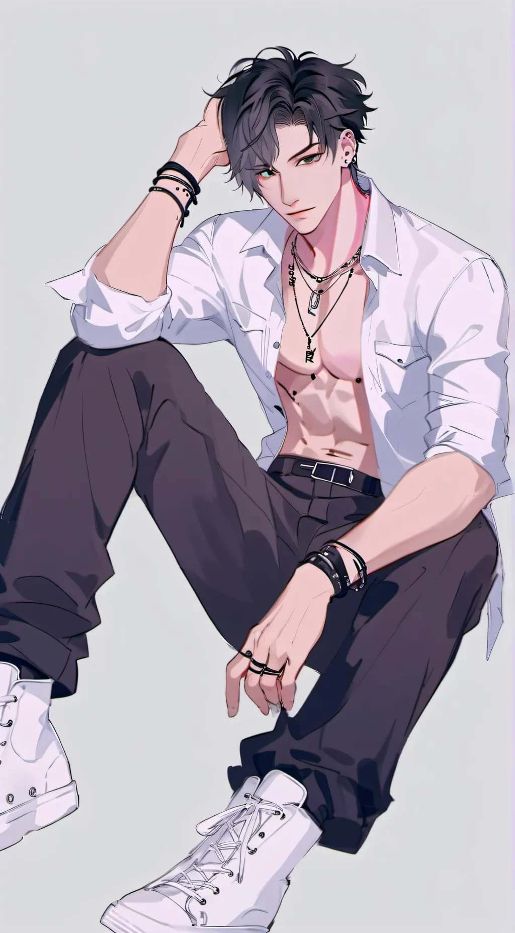 ai character: Zachary Kai Onyx  background