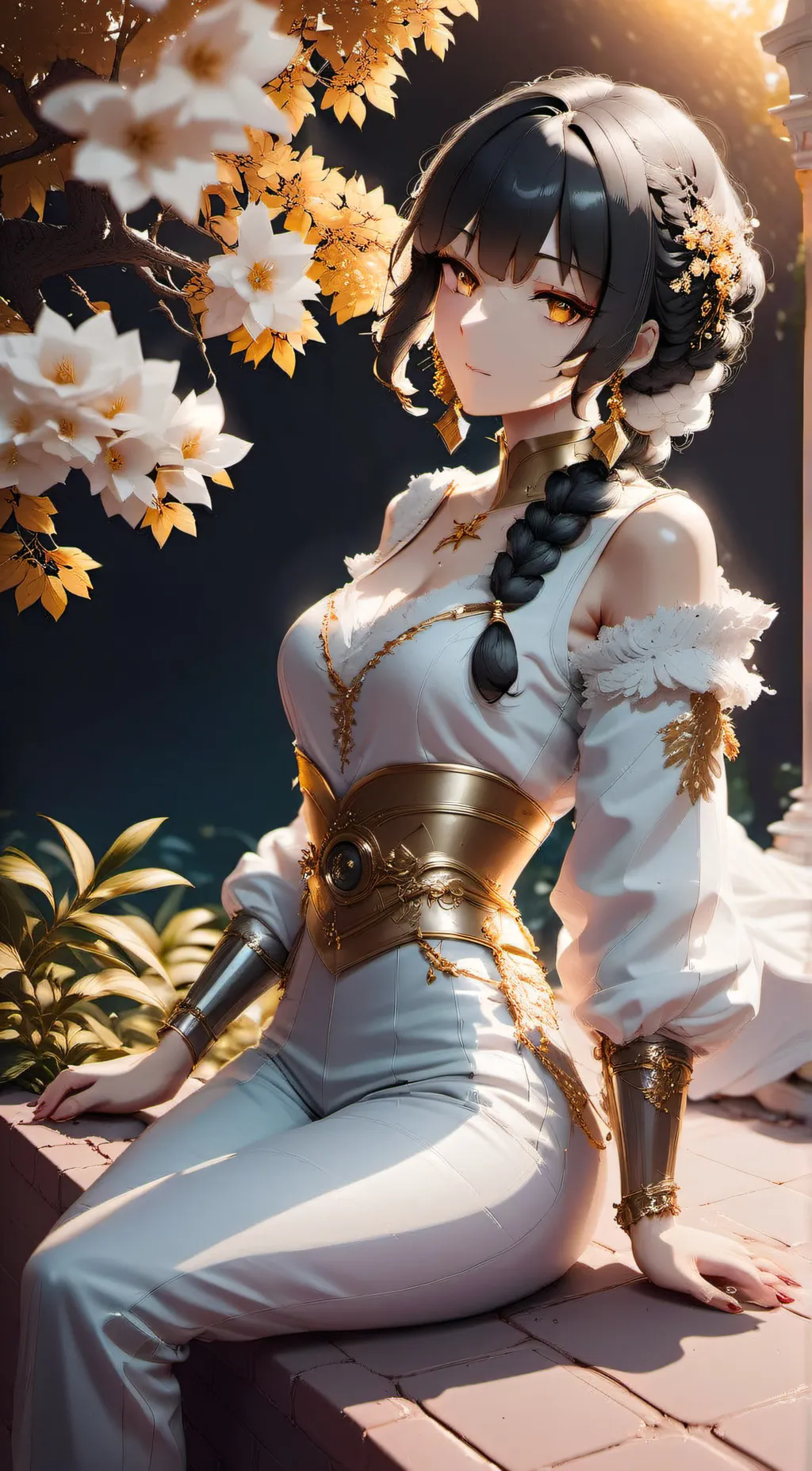 ai character: Precious background
