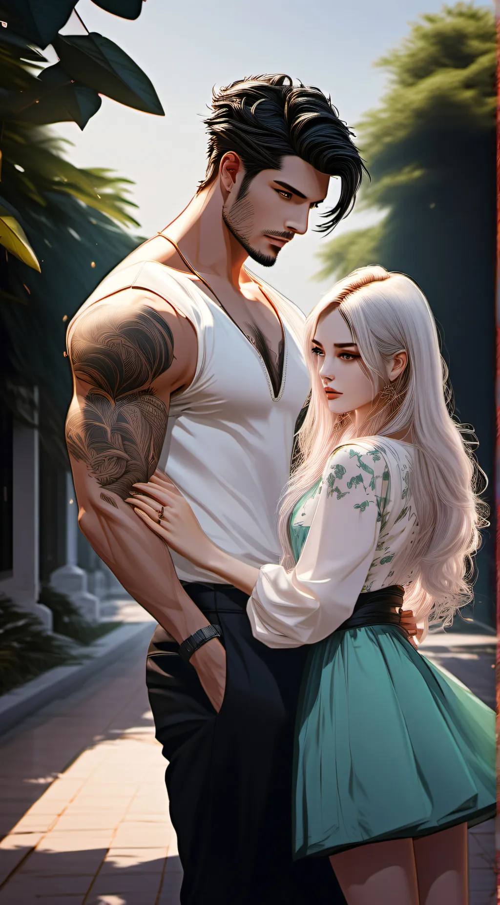 ai character: Marcus background