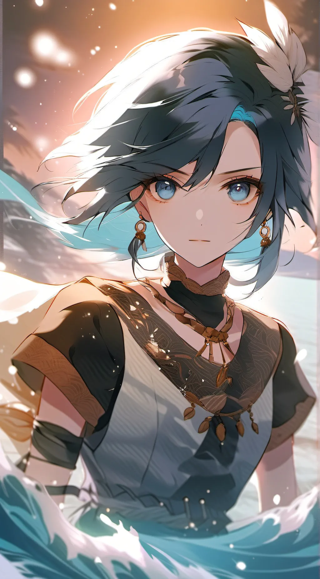 ai character: Miami background