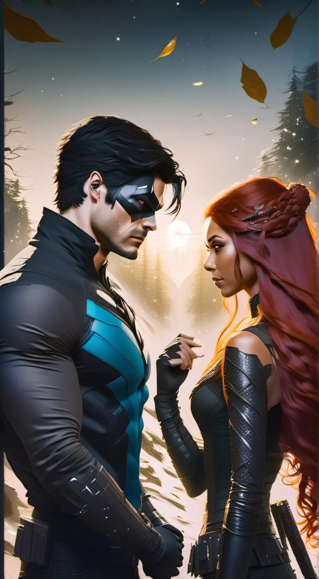 ai character: Grayson & Kory background