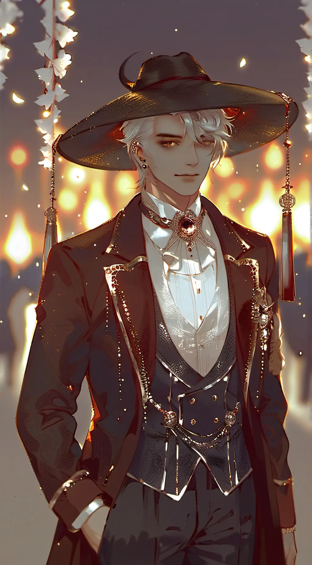 ai character: master  background