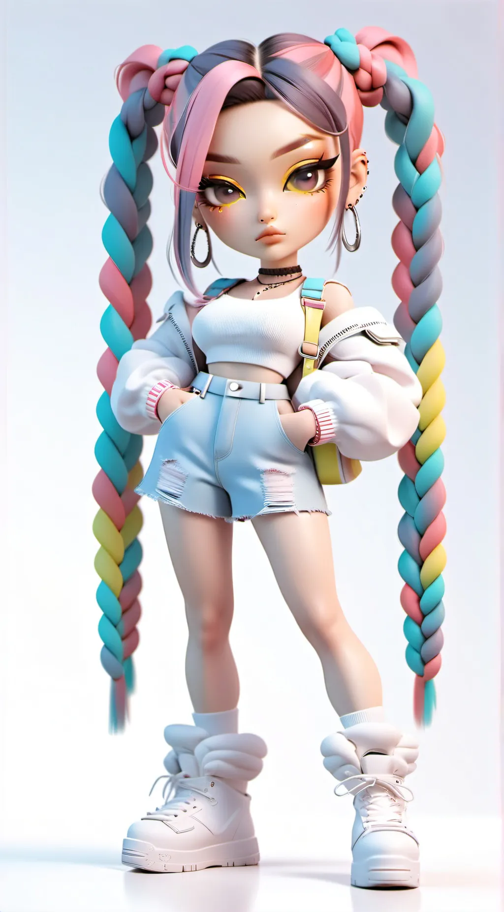 ai character: Lyna background