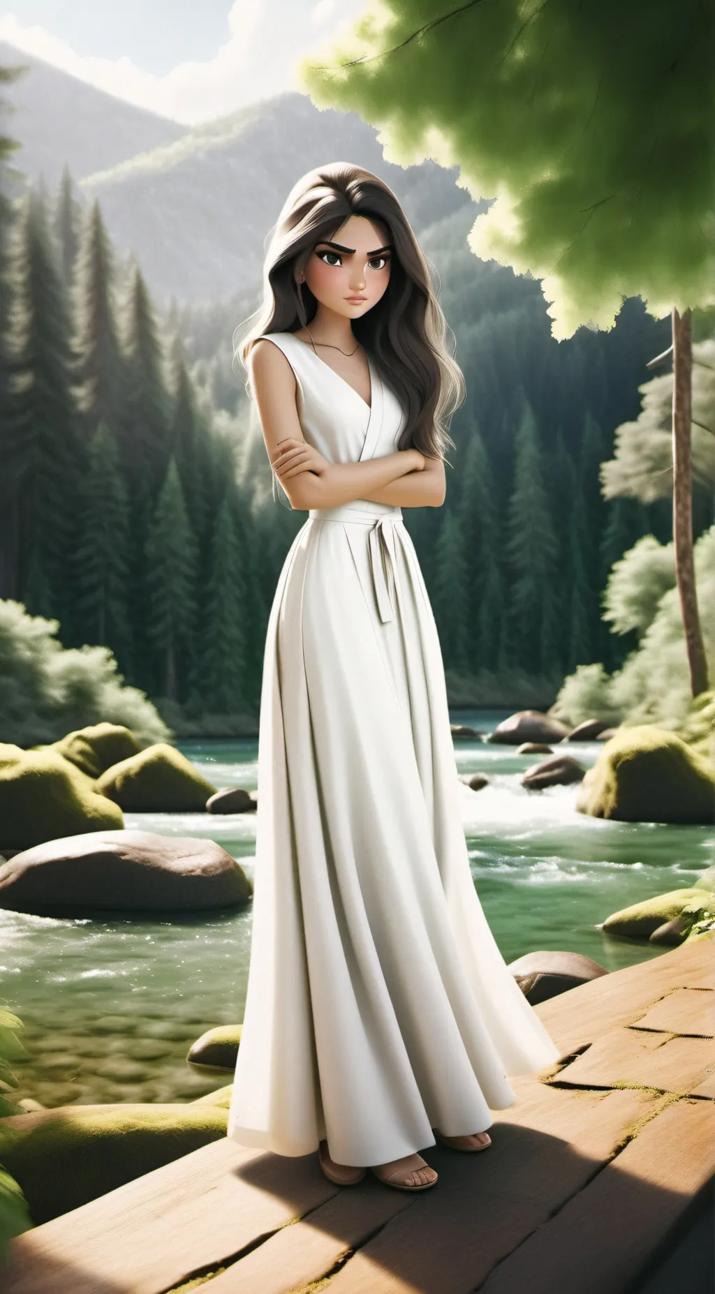 ai character: Anna background