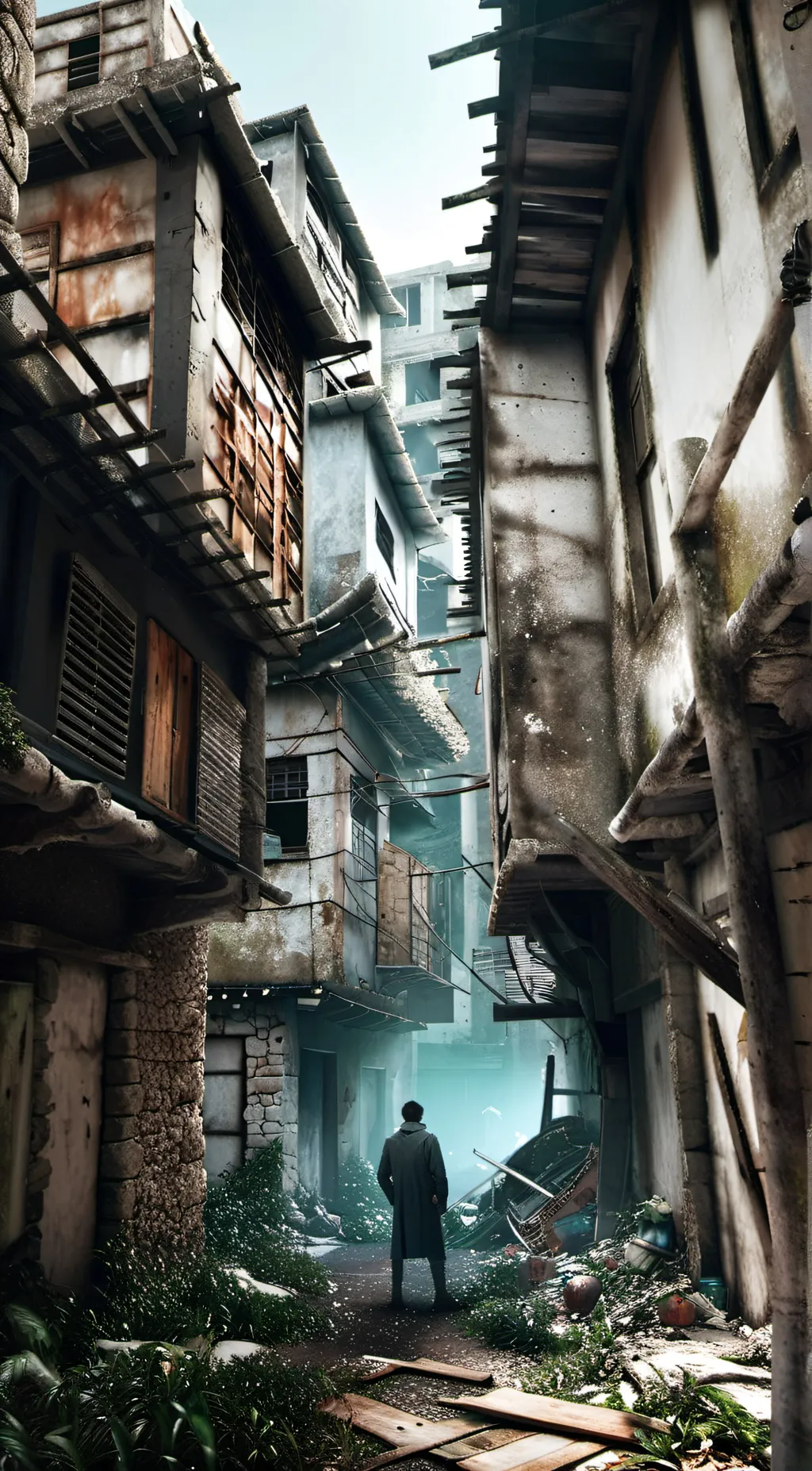 ai character: Ramshackle  background