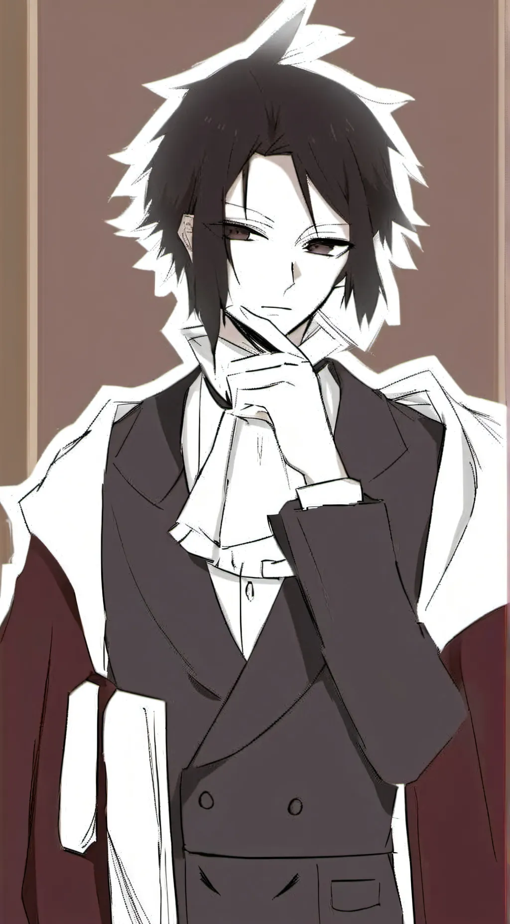 ai character: Akutagawa  background