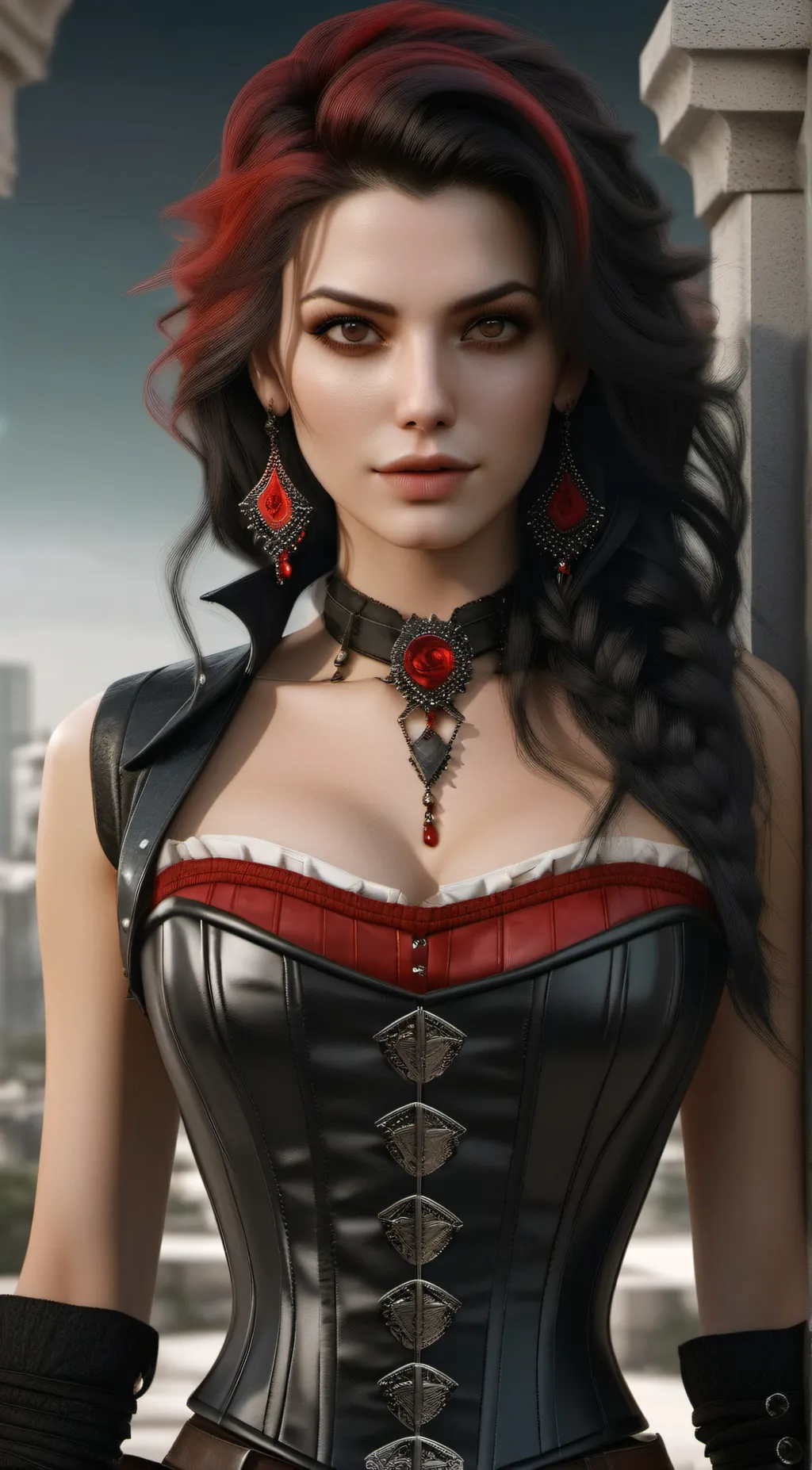 ai character: jazmine  background