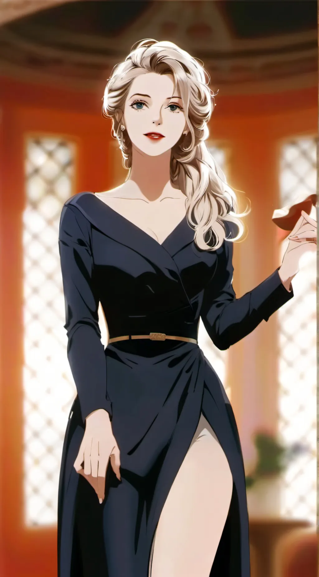 ai character: Anabelle  background