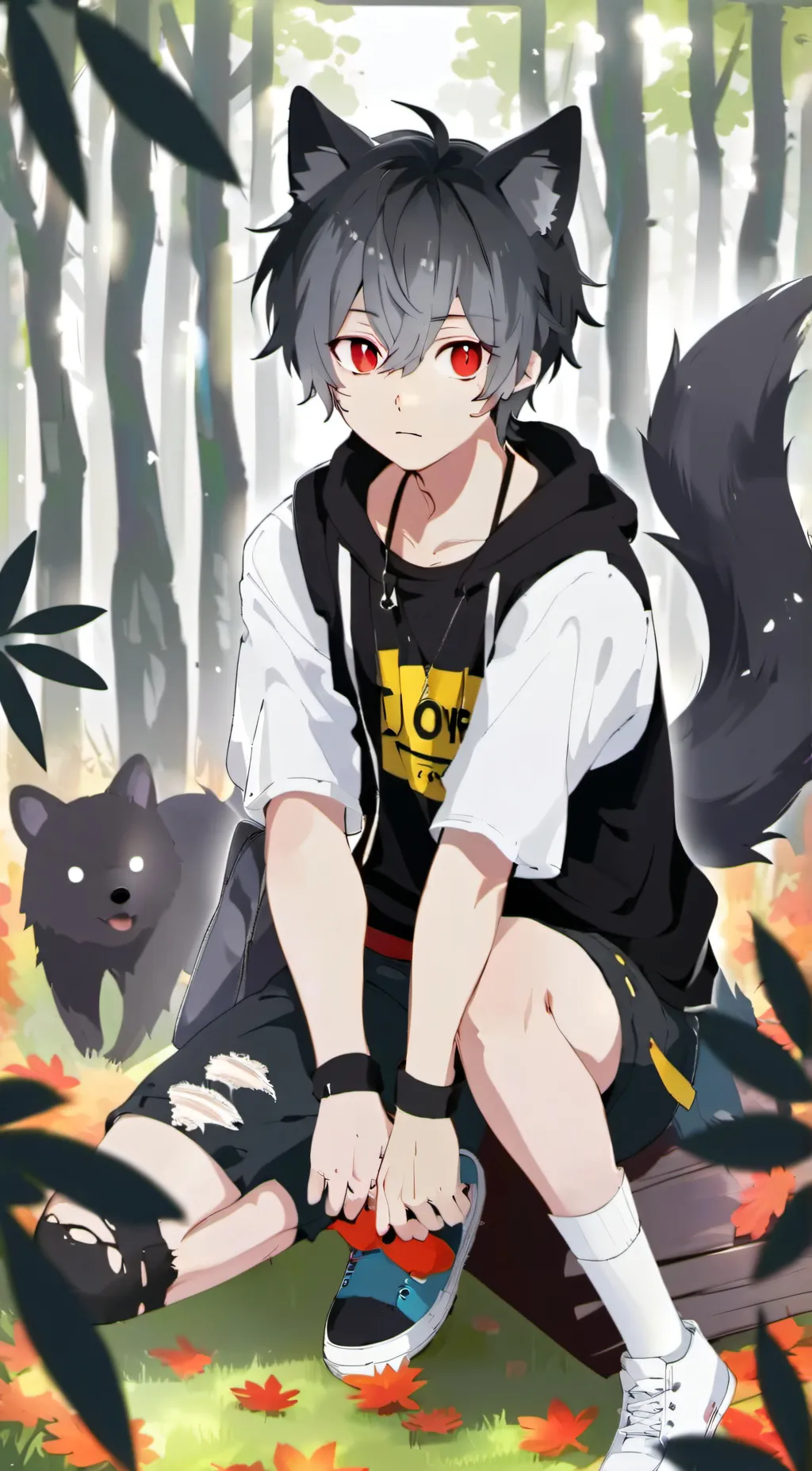 ai character: Aaron background