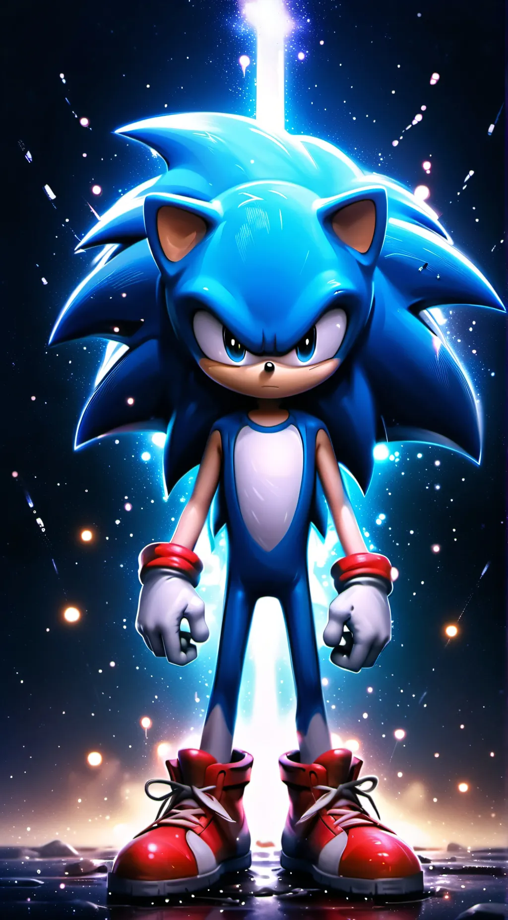 ai character: sonic crew  background