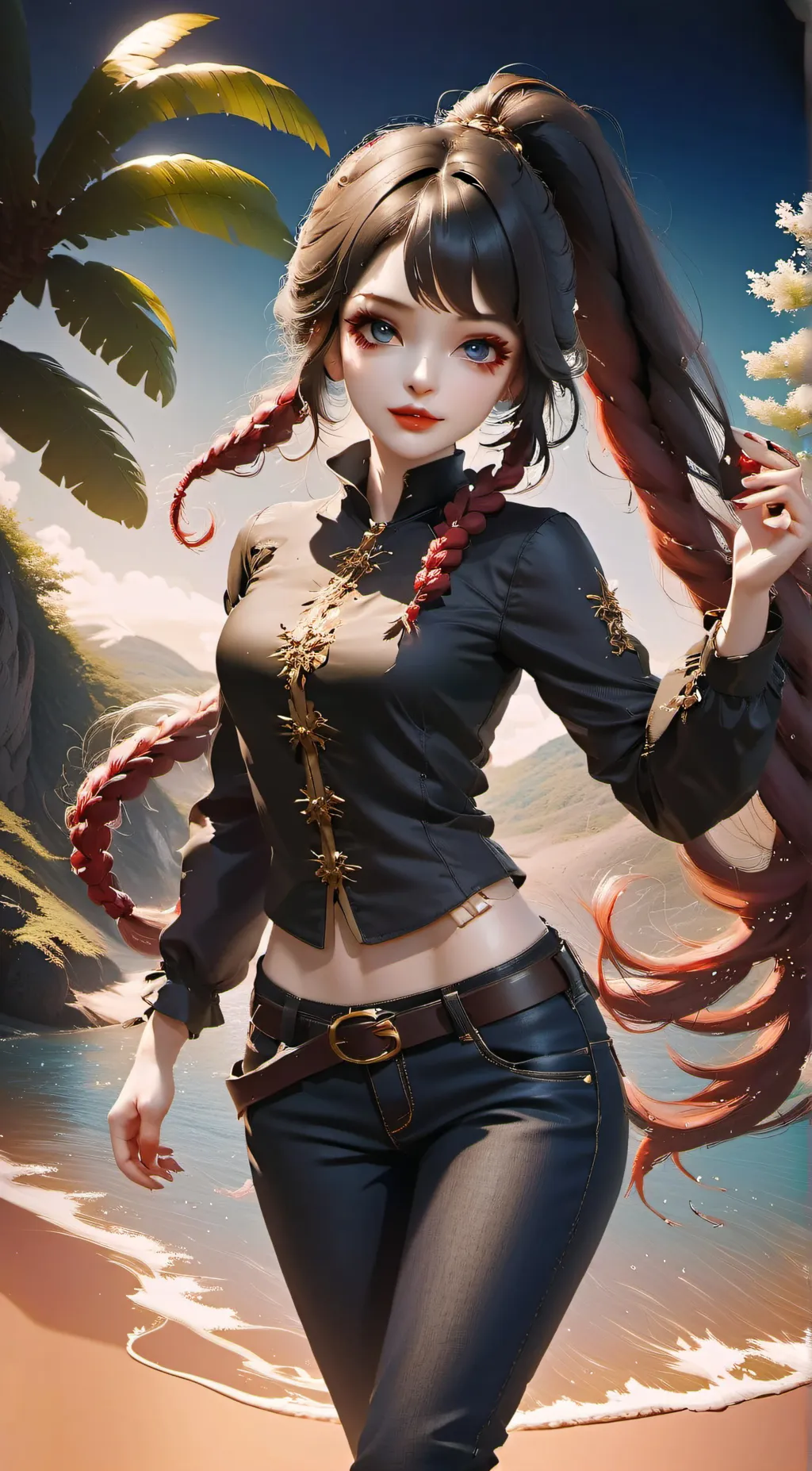 ai character: michaella background