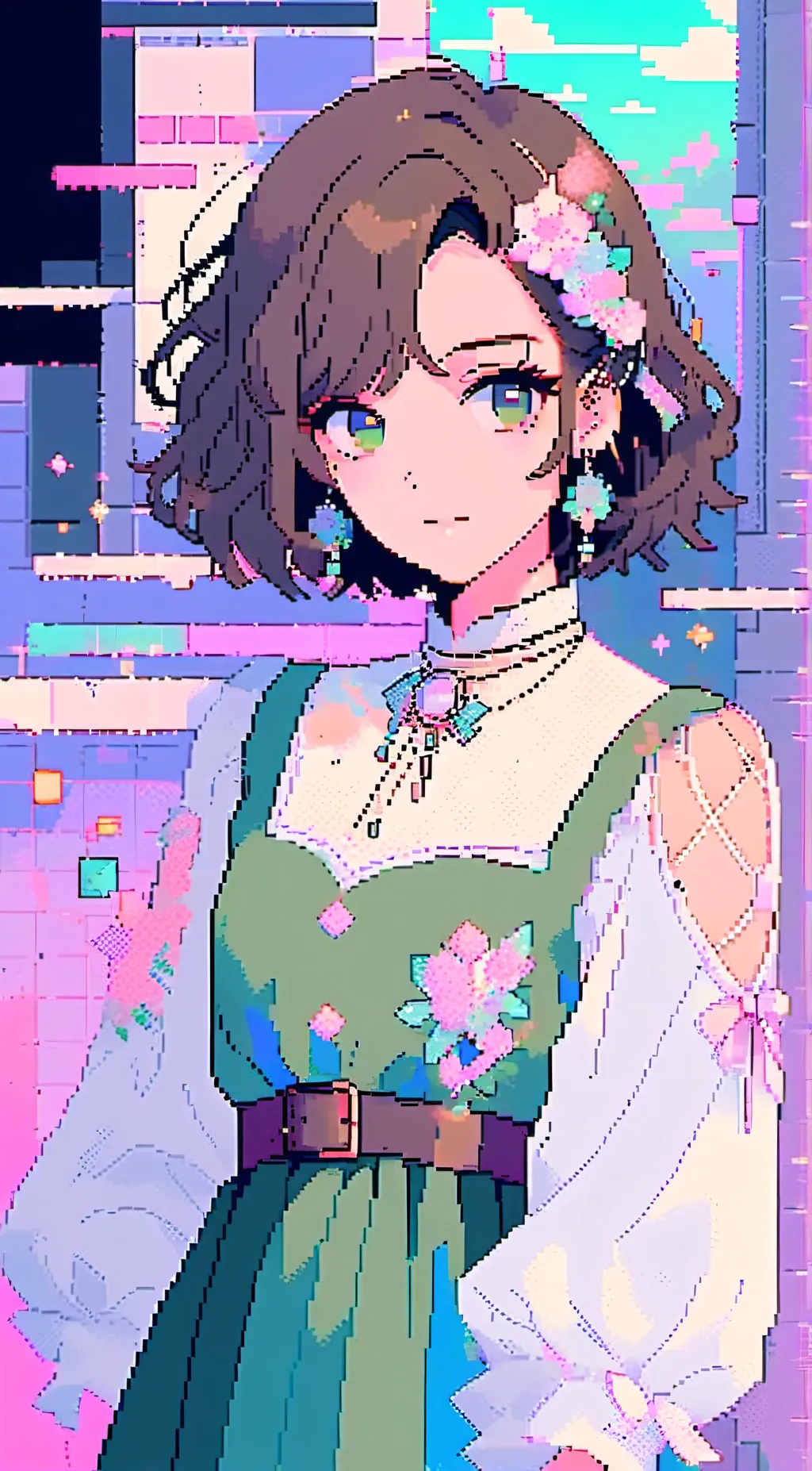 ai character: Ariana  background