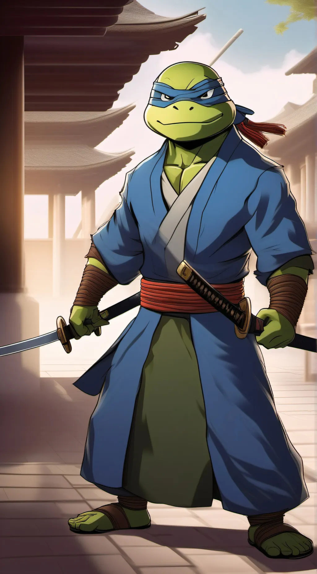 ai character: mm leo background