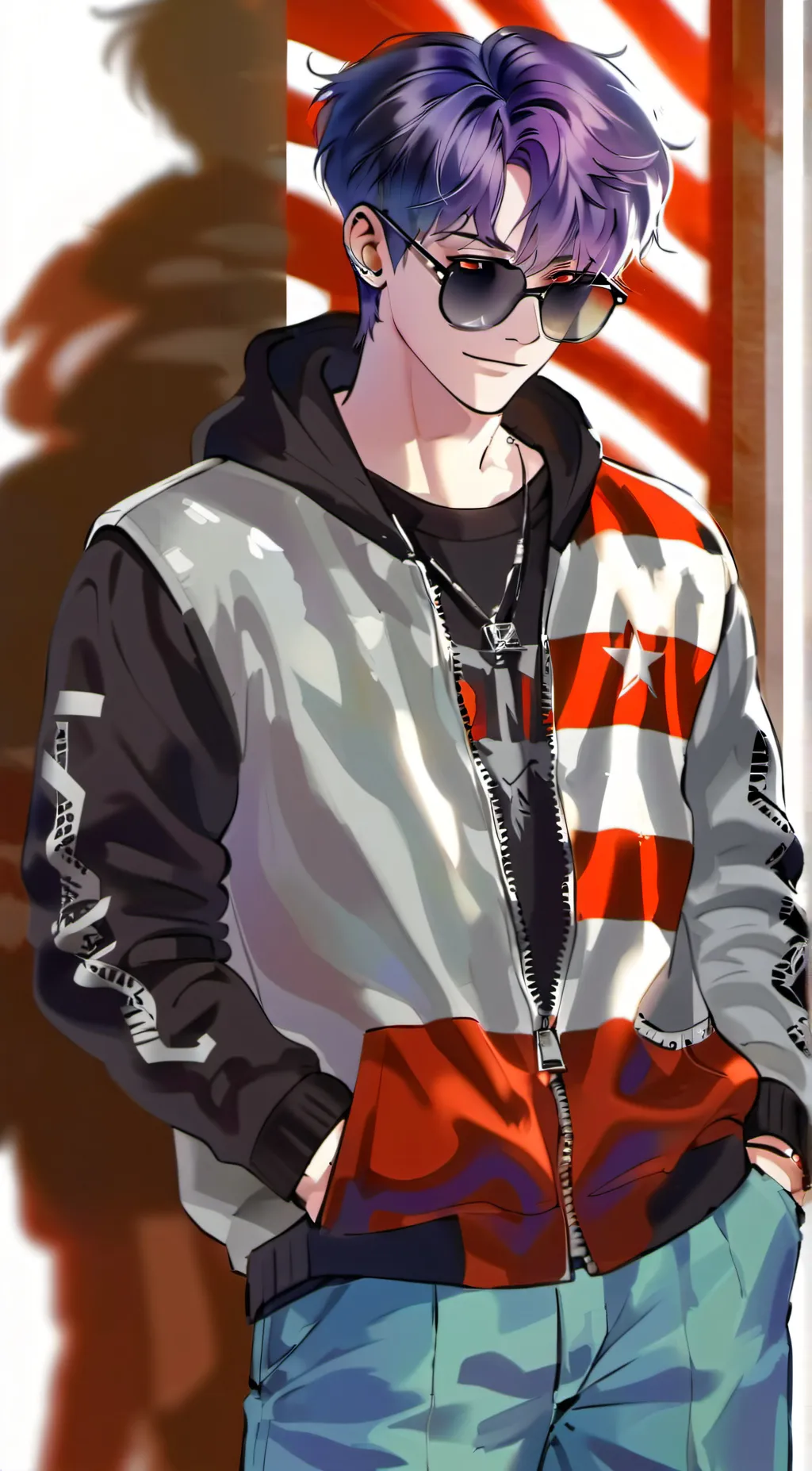 ai character: America  background