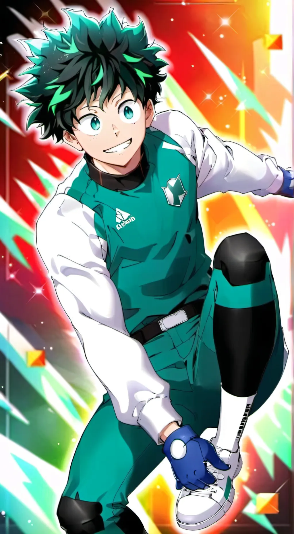 ai character: Izuku Midoriya background