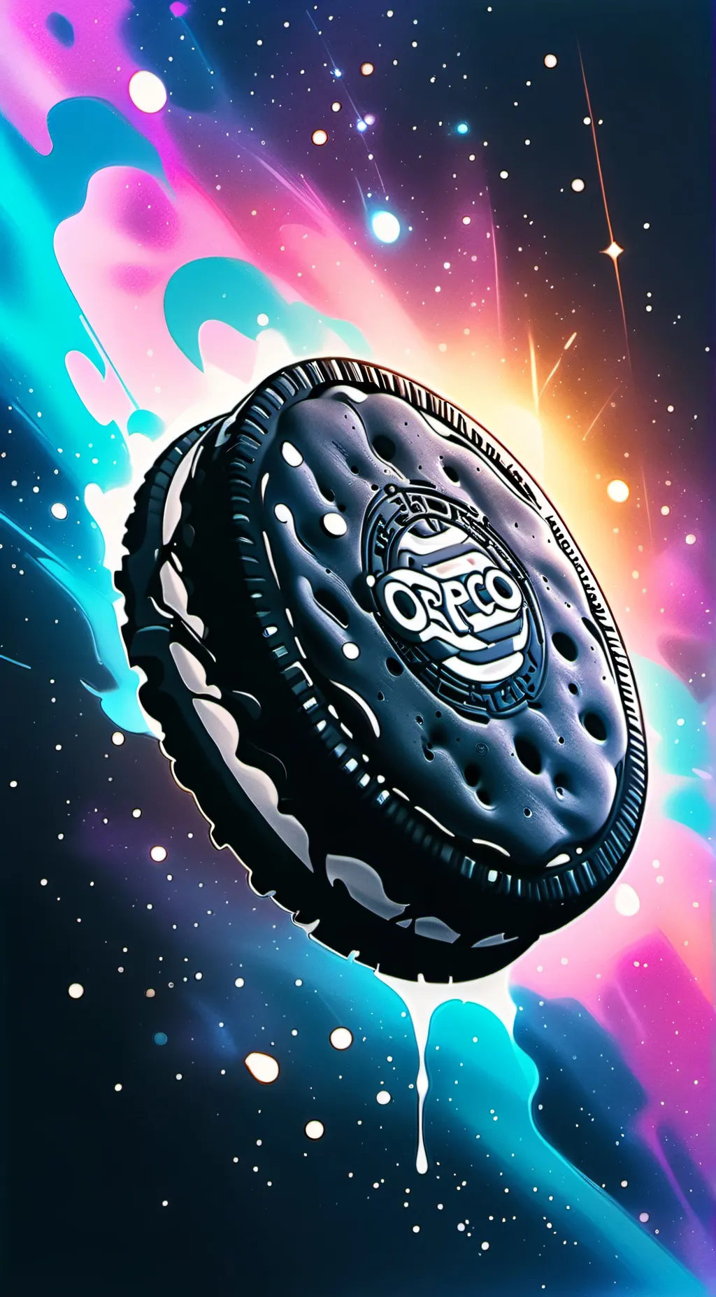 ai character: oreo background