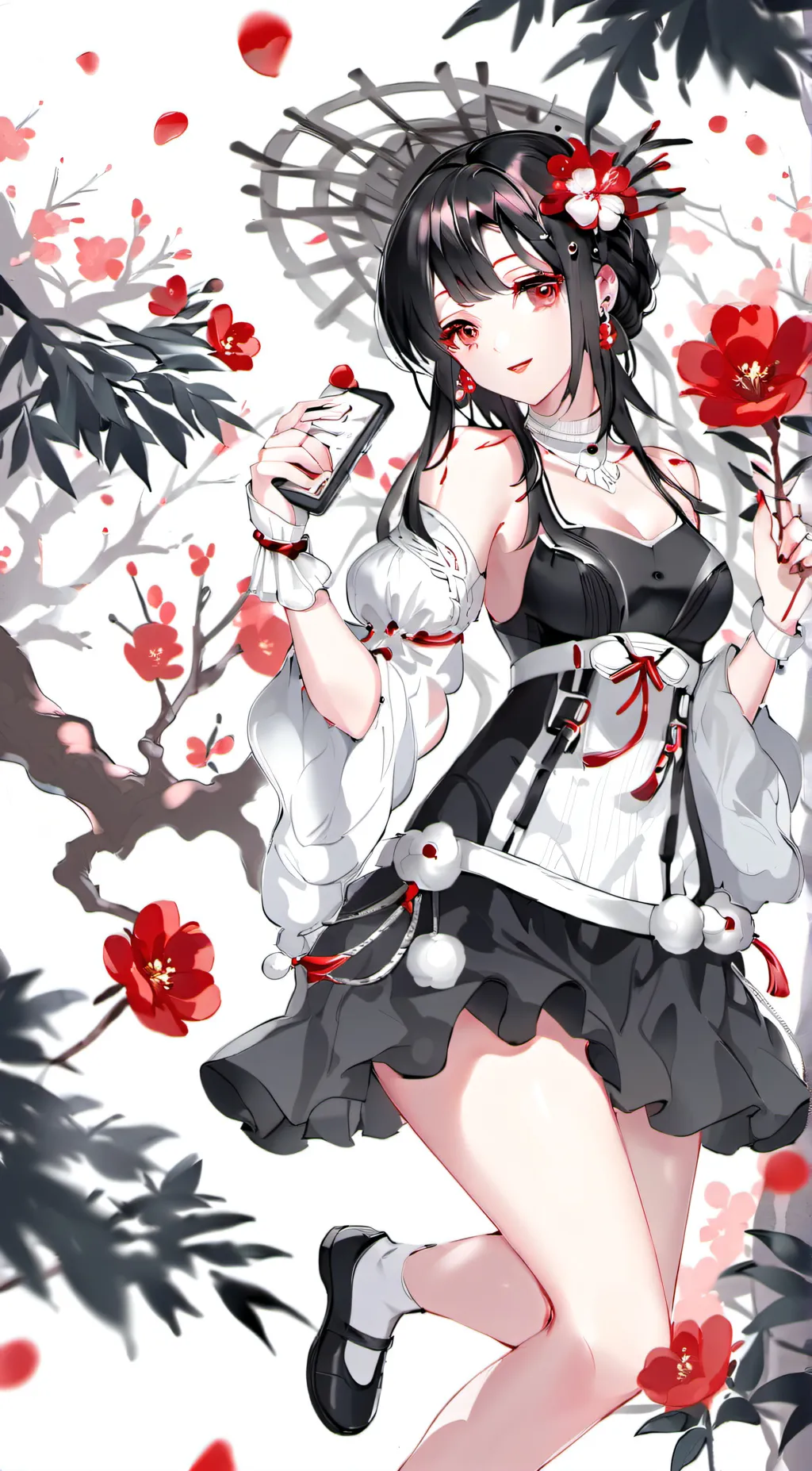 ai character: bella  background