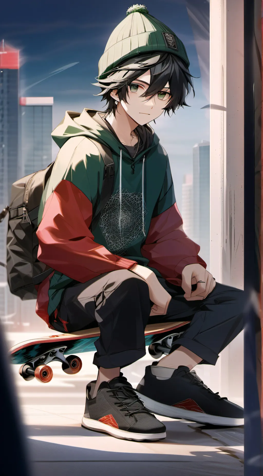 ai character: Kyle background