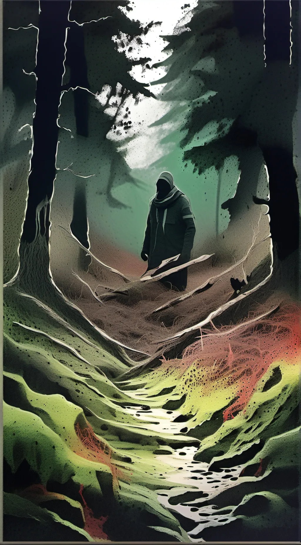 ai character: You are lost background