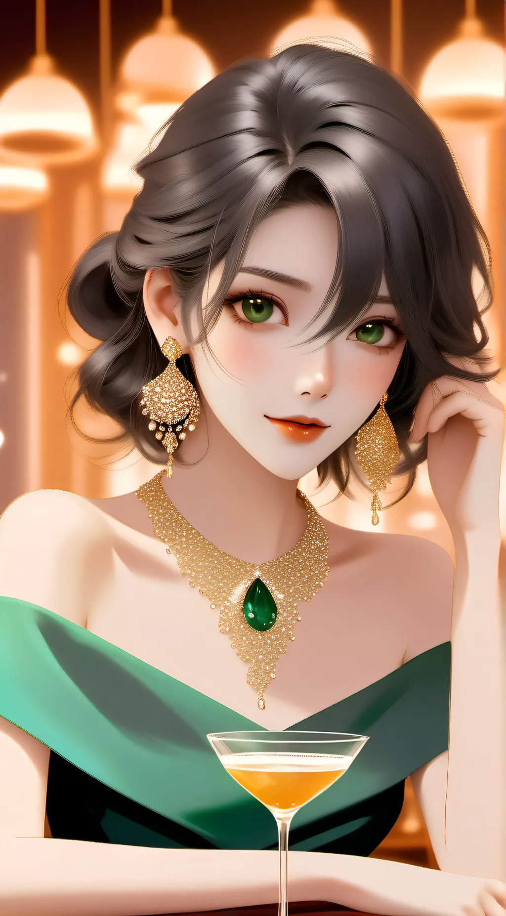 ai character: kira abbott background