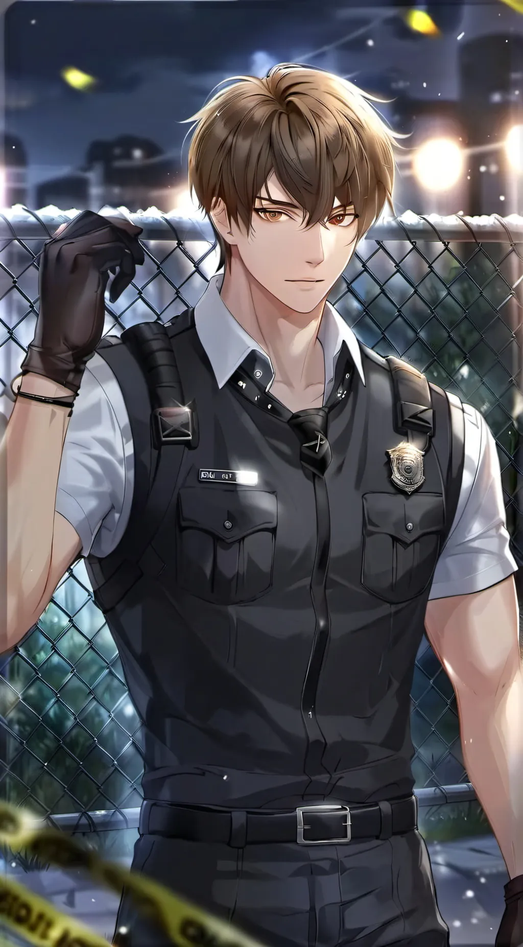 ai character: Pierce background