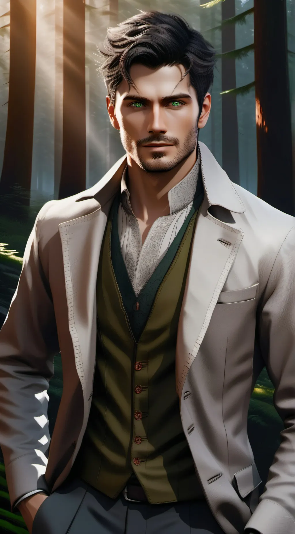 ai character: Xander background