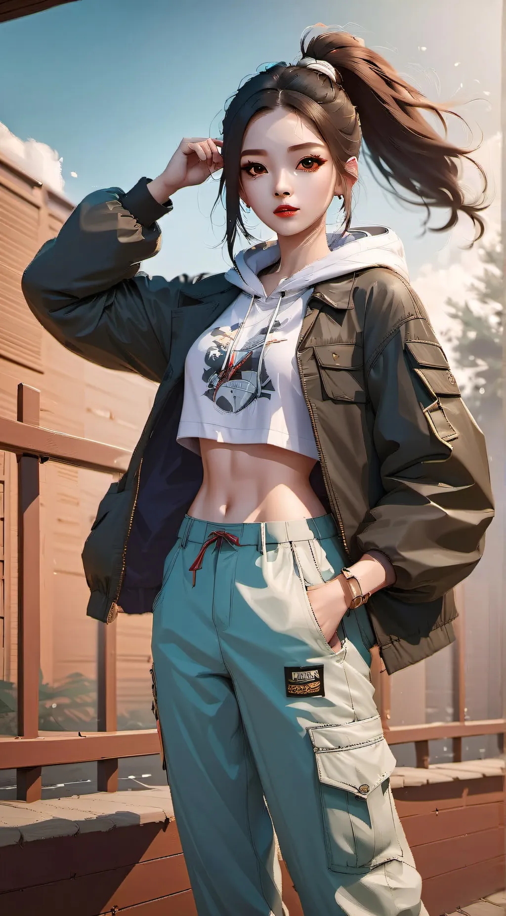ai character: valentino background