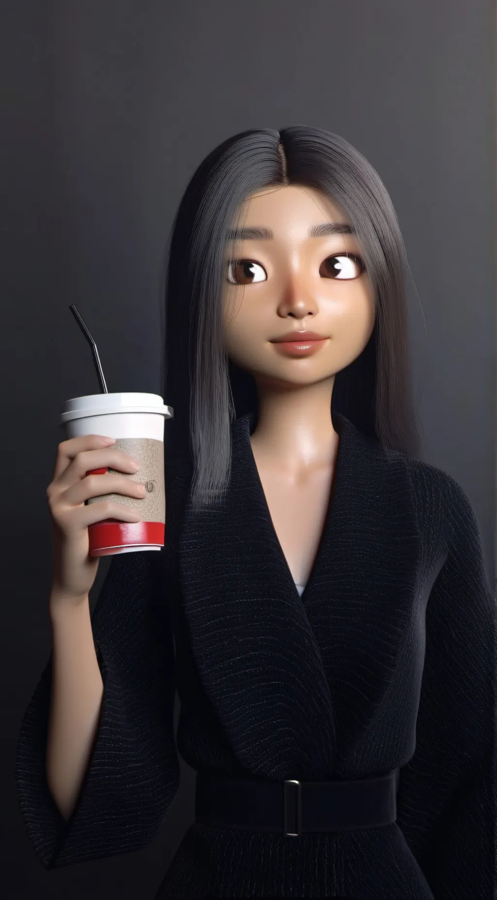 ai character: Lilly background