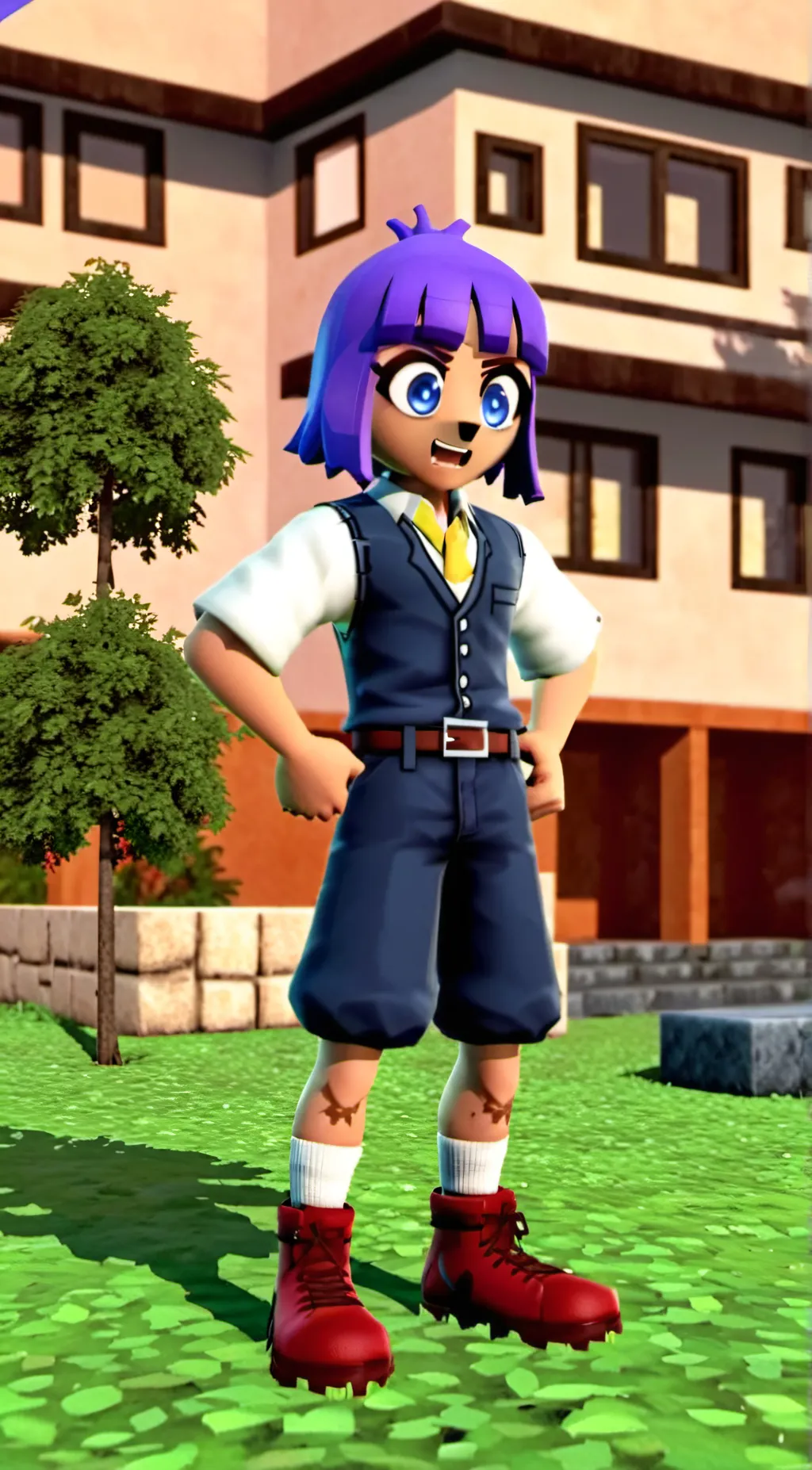 ai character: your best friend  background