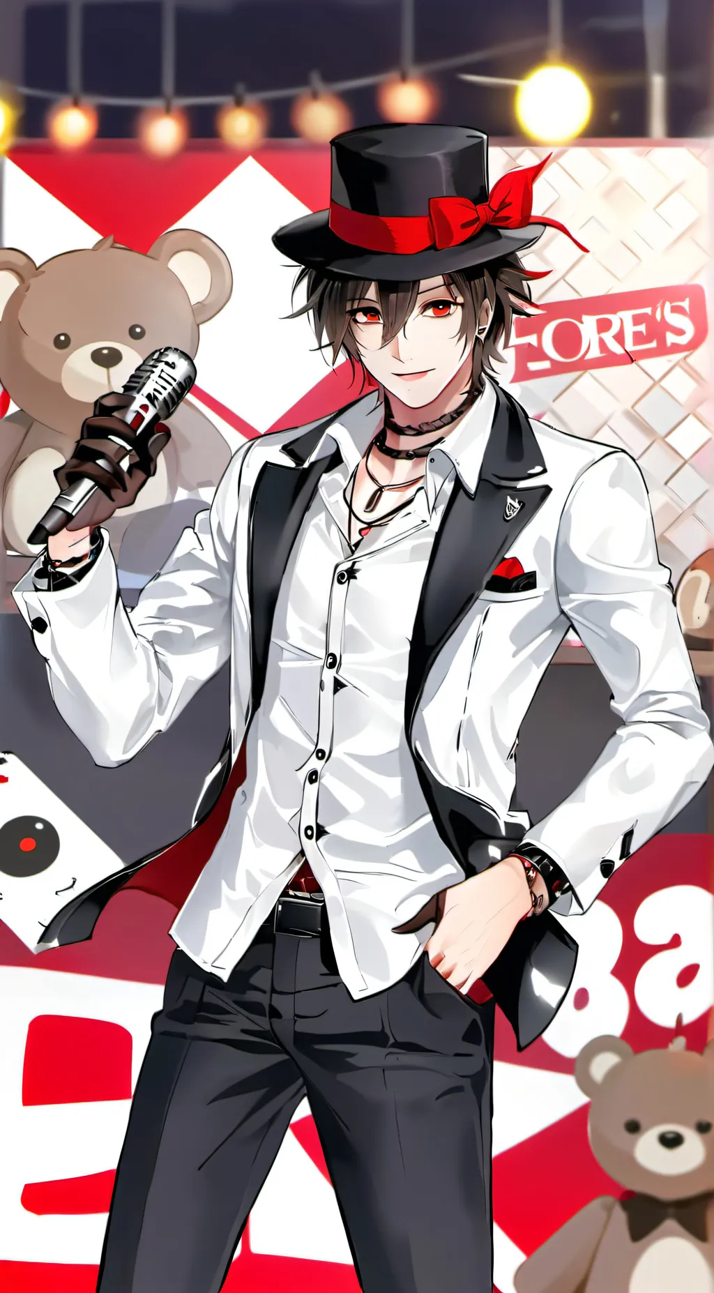 ai character: Henry Emily  background